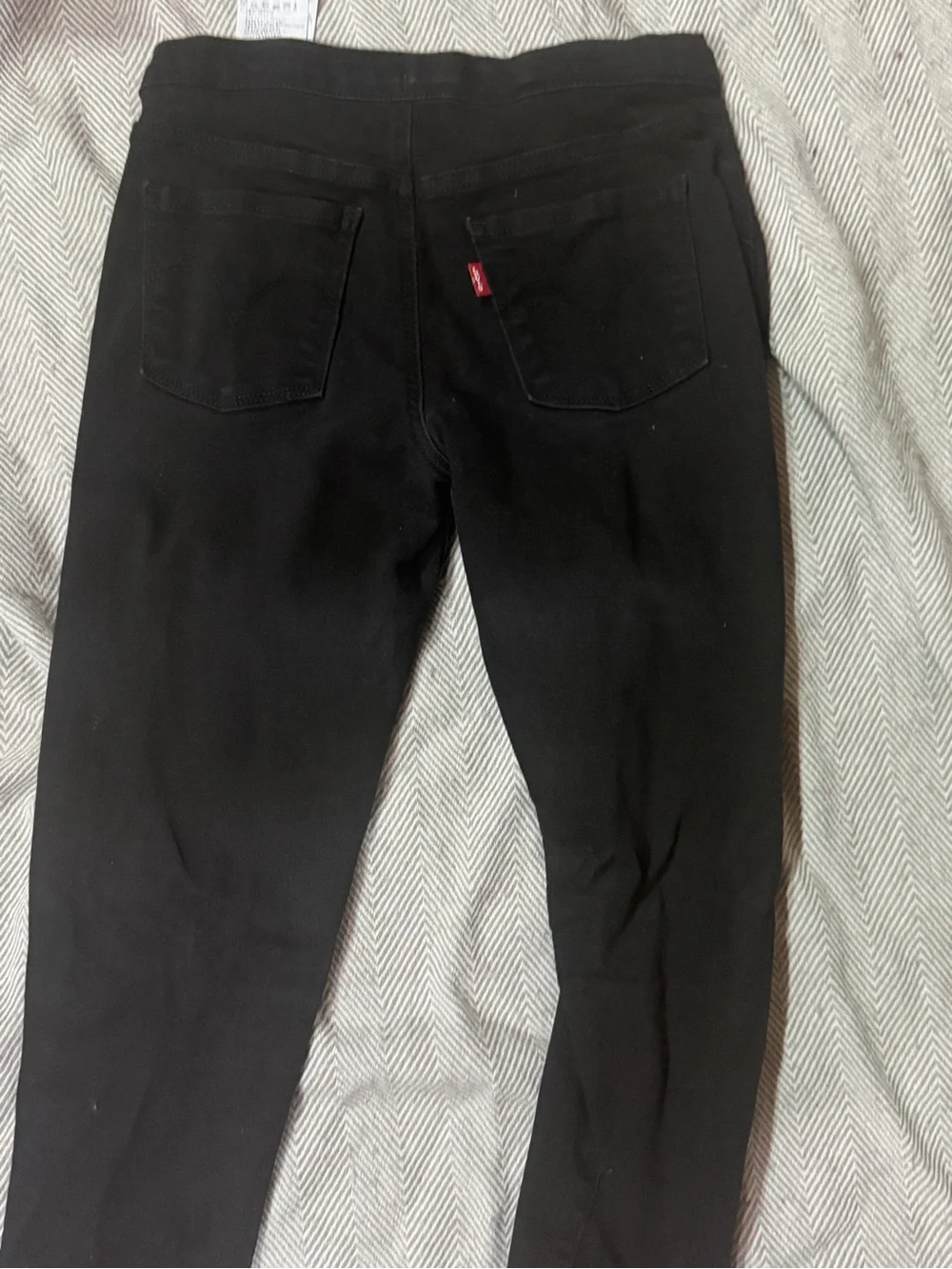 Levi's Pull-On Jeggings, Black, Girls Size 14